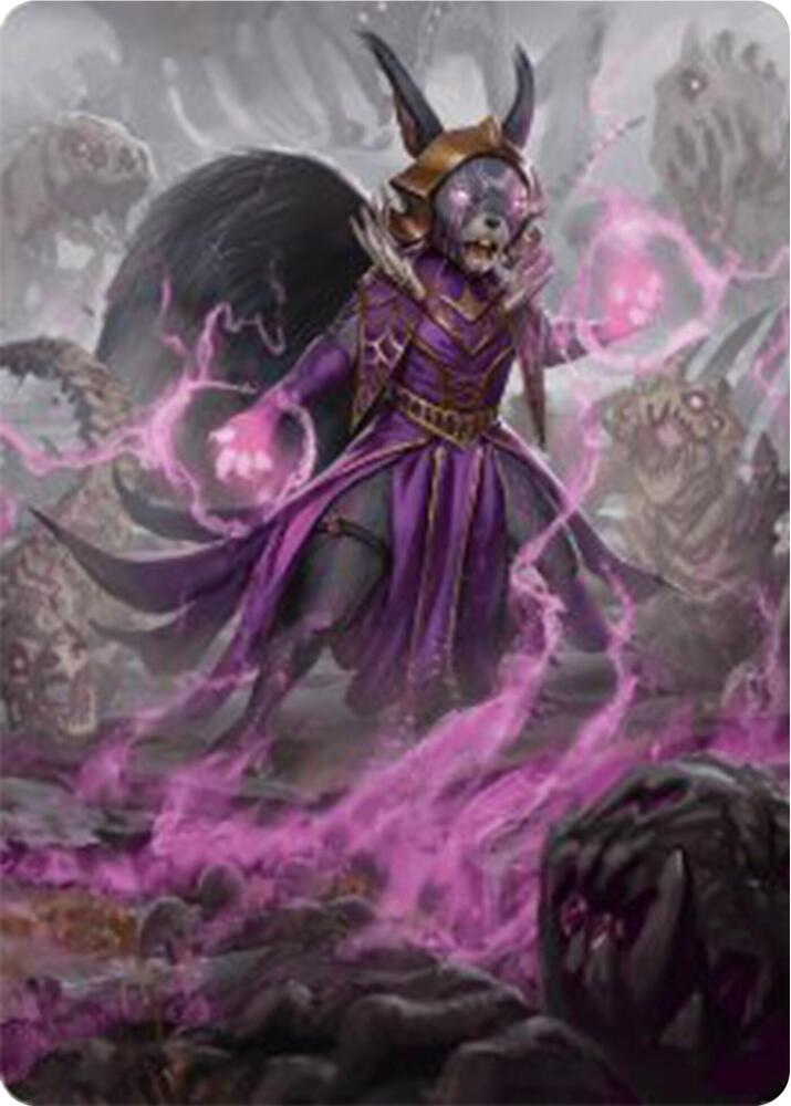 Liliana of the Dark Realms Art Card 51 (Art Series: Bloomburrow)  | Good Games Modbury