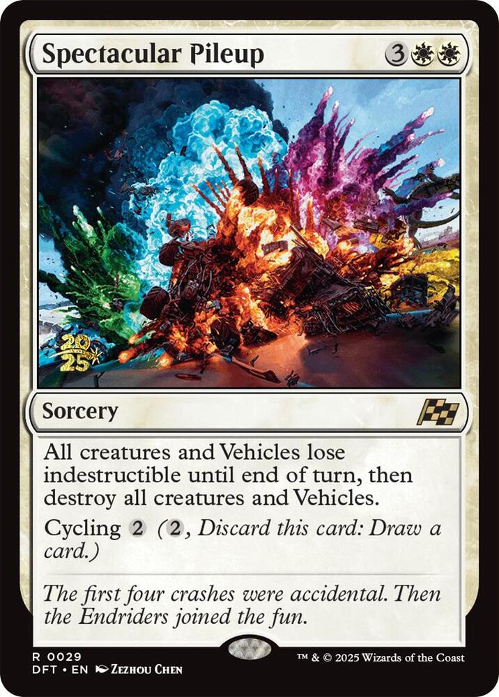 Spectacular Pileup 29s/160 (Prerelease Cards)  - Foil | Good Games Modbury