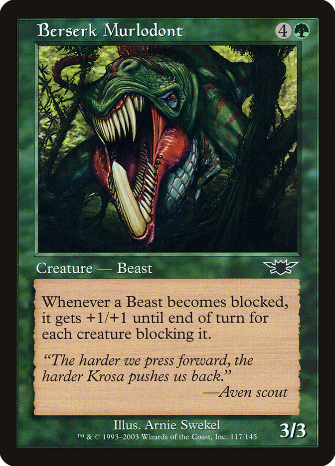 Berserk Murlodont 117/145 (Legions)  | Good Games Modbury