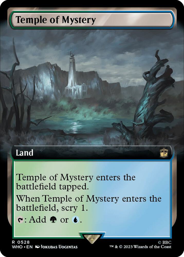 Temple of Mystery 528/331 (Universes Beyond: Doctor Who)  - Extended Art | Good Games Modbury