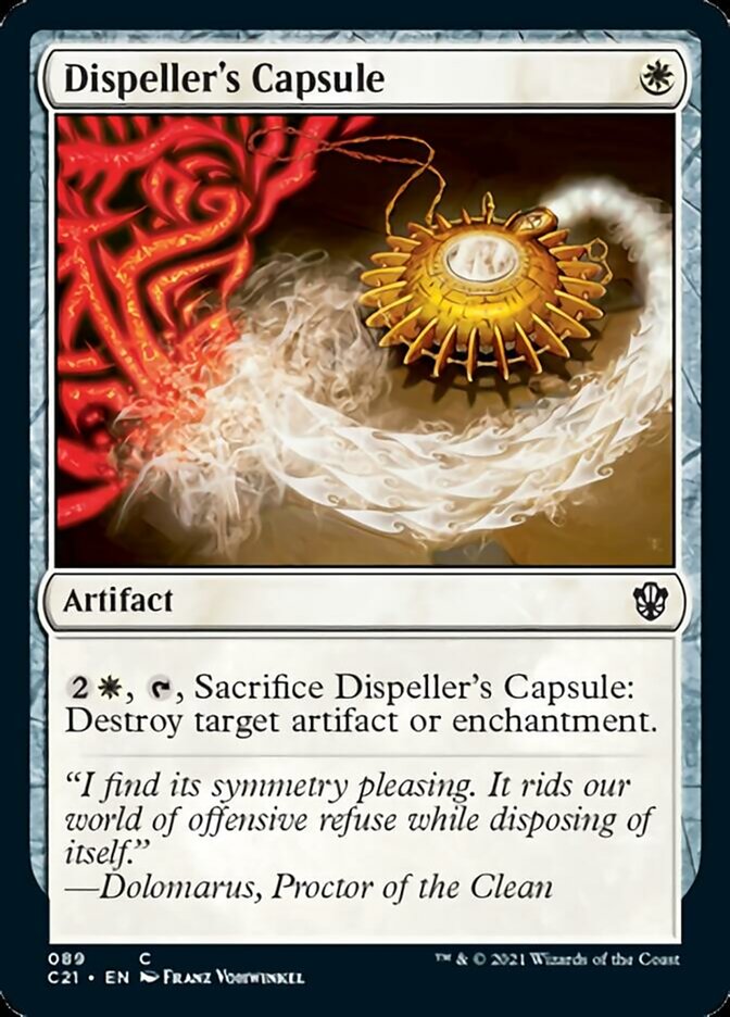 Dispeller's Capsule [Commander 2021] | Good Games Modbury