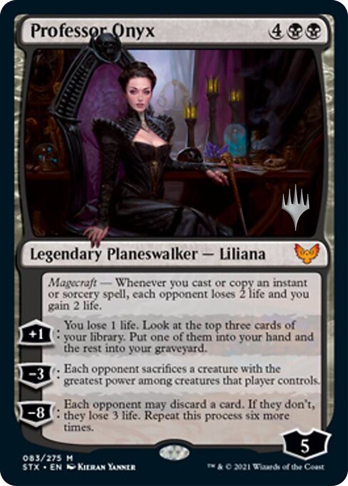 Professor Onyx 83 (Promo Pack: Strixhaven)  - Foil | Good Games Modbury