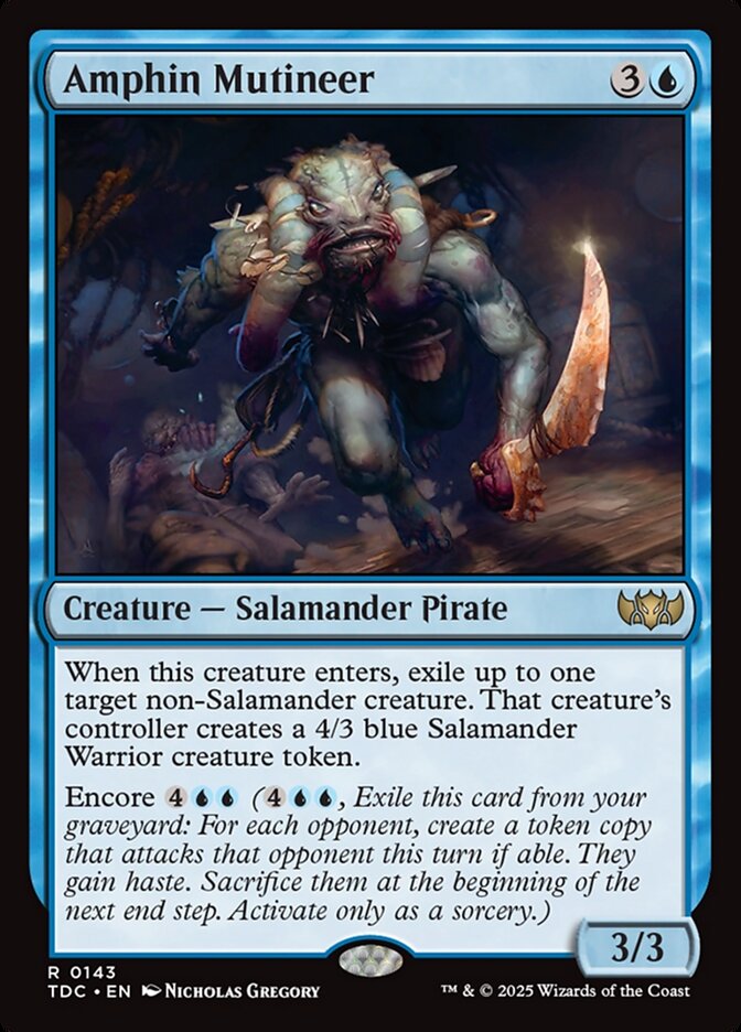 Amphin Mutineer 143/413 (Commander: Tarkir: Dragonstorm)  | Good Games Modbury
