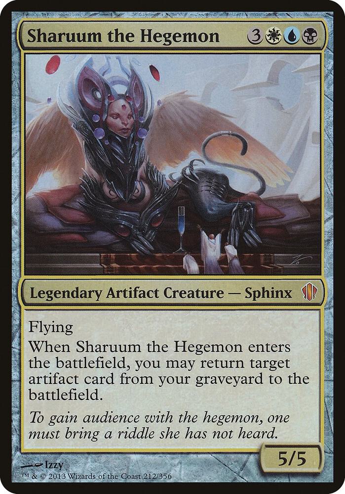 Sharuum the Hegemon Commander 2013 212/15 (Oversize Cards)  - Foil | Good Games Modbury