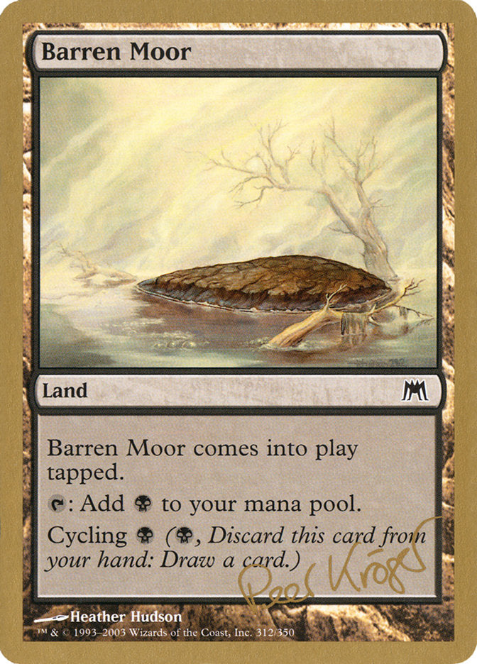Barren Moor (Peer Kroger) [World Championship Decks 2003] | Good Games Modbury
