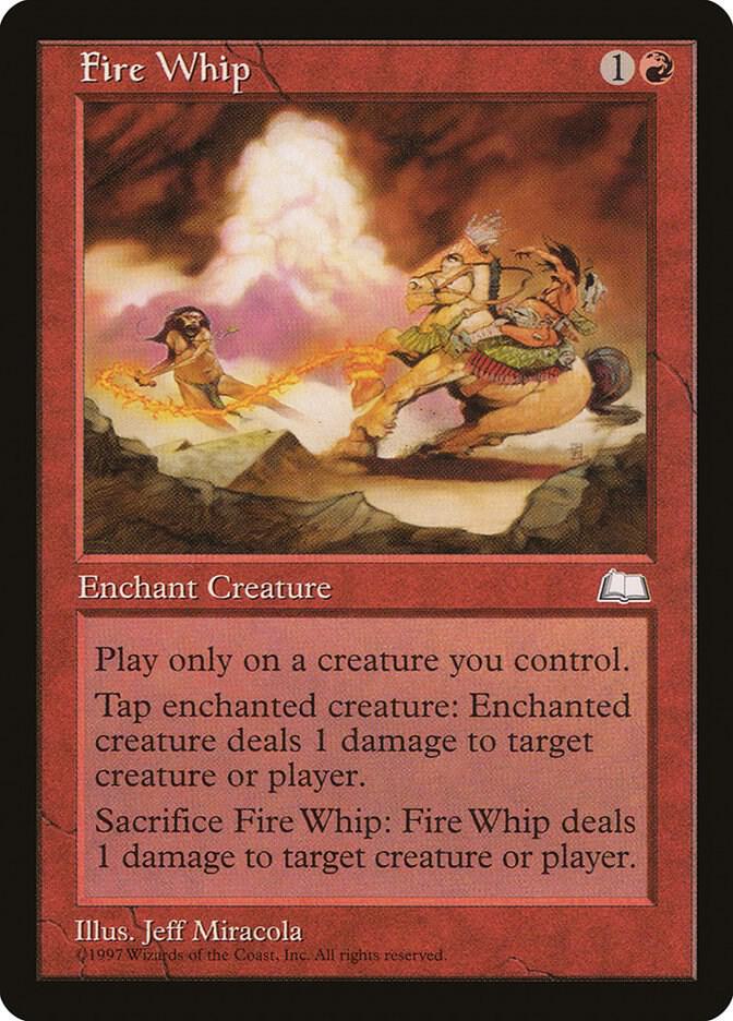 Fire Whip 100/167 (Weatherlight)  | Good Games Modbury