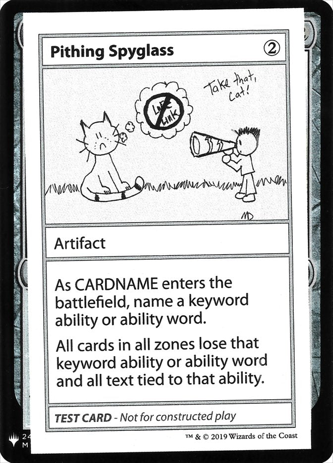 Pithing Spyglass [Mystery Booster Playtest Cards] | Good Games Modbury