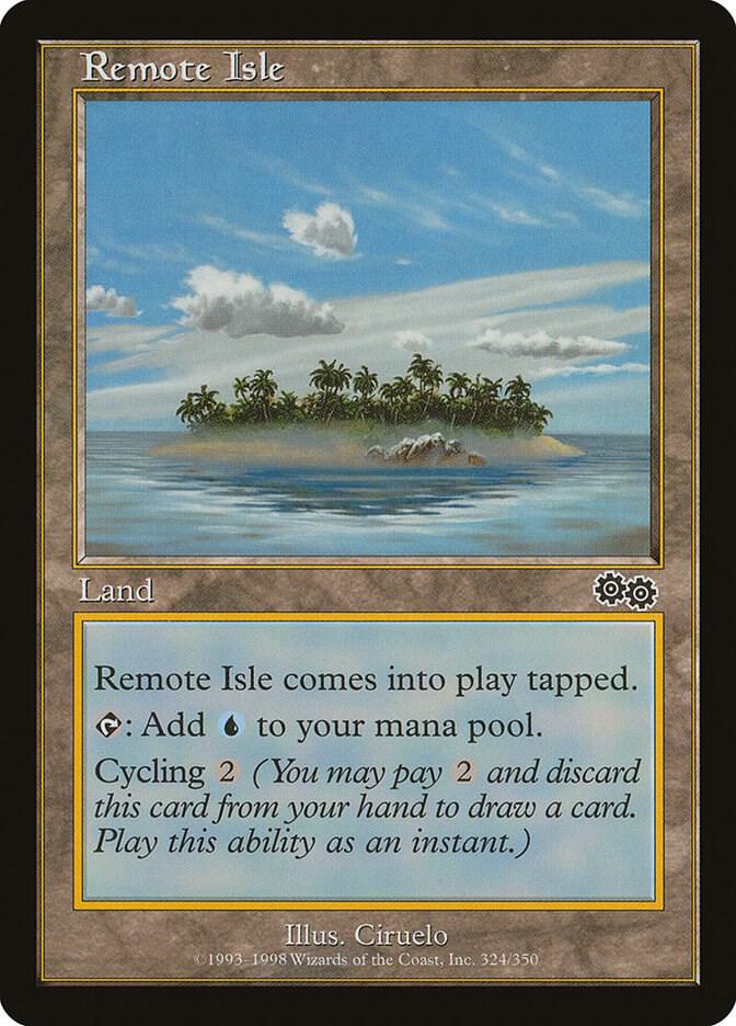 Remote Isle 324/350 (Urza's Saga)  | Good Games Modbury
