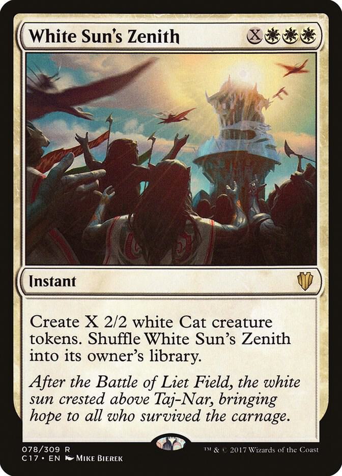 White Sun's Zenith 78/309 (Commander 2017)  | Good Games Modbury