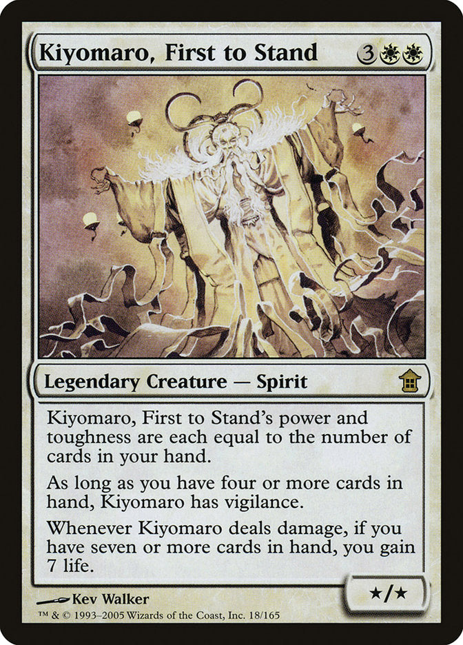 Kiyomaro, First to Stand 18/165 (Saviors of Kamigawa)  | Good Games Modbury