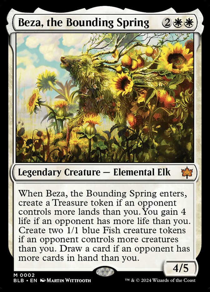 Beza, the Bounding Spring 2 (Bloomburrow)  - Foil | Good Games Modbury