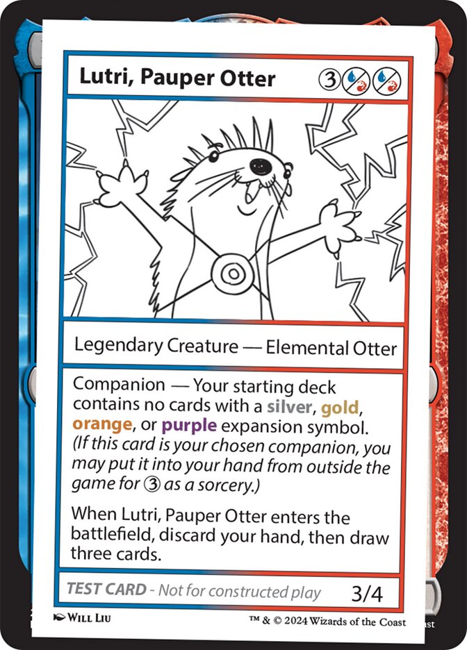 Lutri, Pauper Otter 597/390 (Mystery Booster 2 Playtest Cards)  | Good Games Modbury