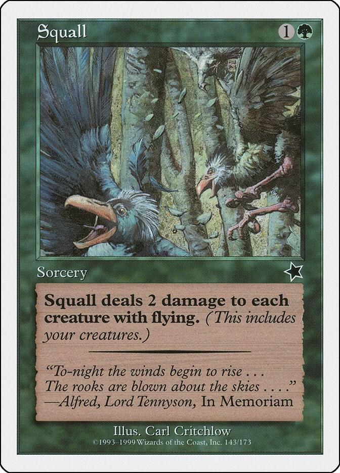 Squall 143/173 (Starter 1999)  | Good Games Modbury