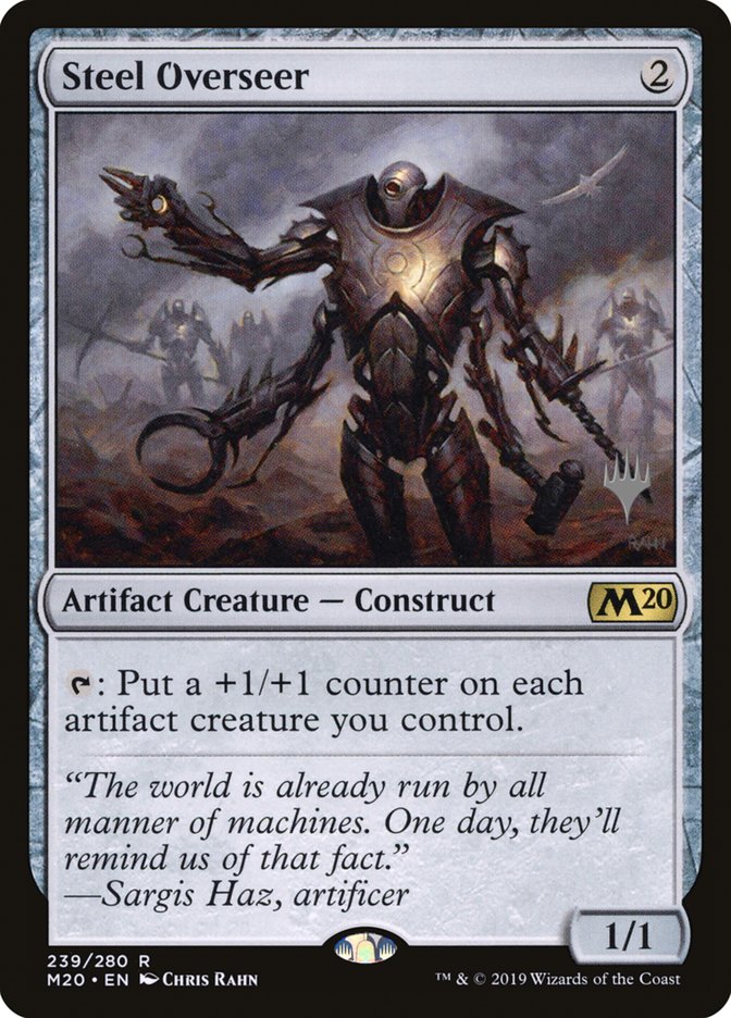 Steel Overseer (Promo Pack) [Core Set 2020 Promos] | Good Games Modbury