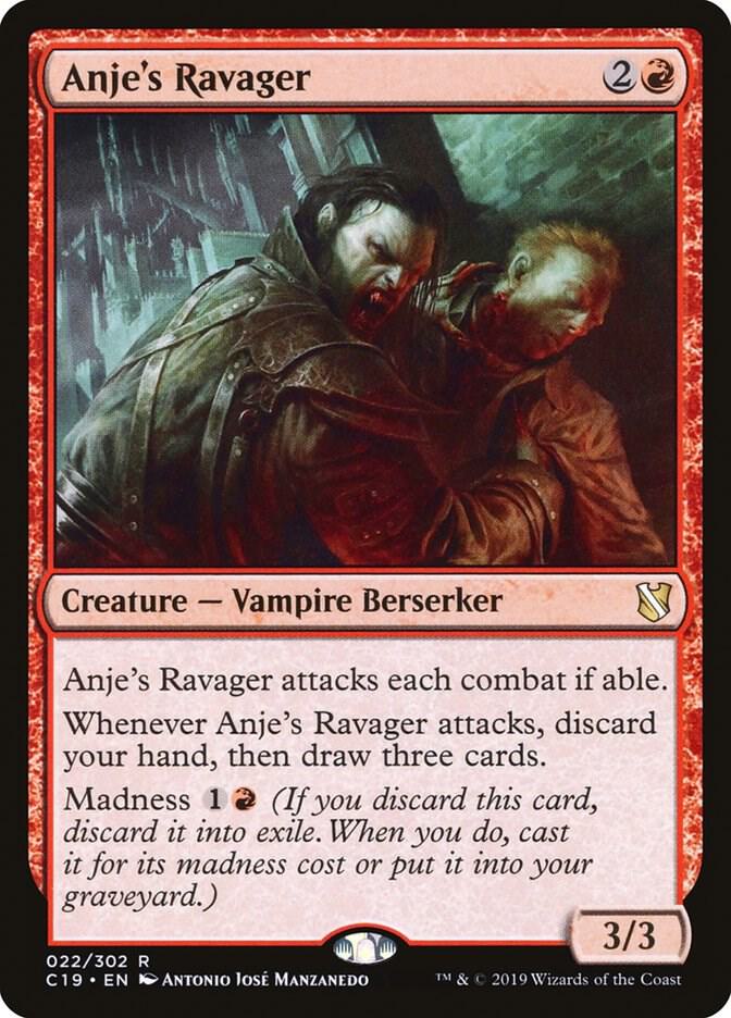 Anje's Ravager 22/302 (Commander 2019)  | Good Games Modbury
