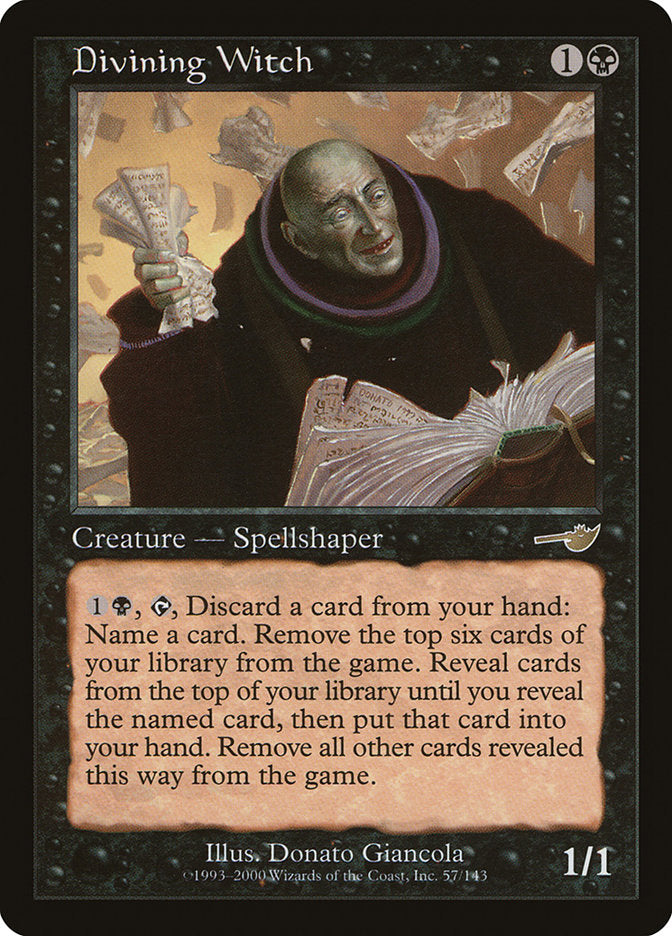 Divining Witch 57/143 (Nemesis)  - Foil | Good Games Modbury