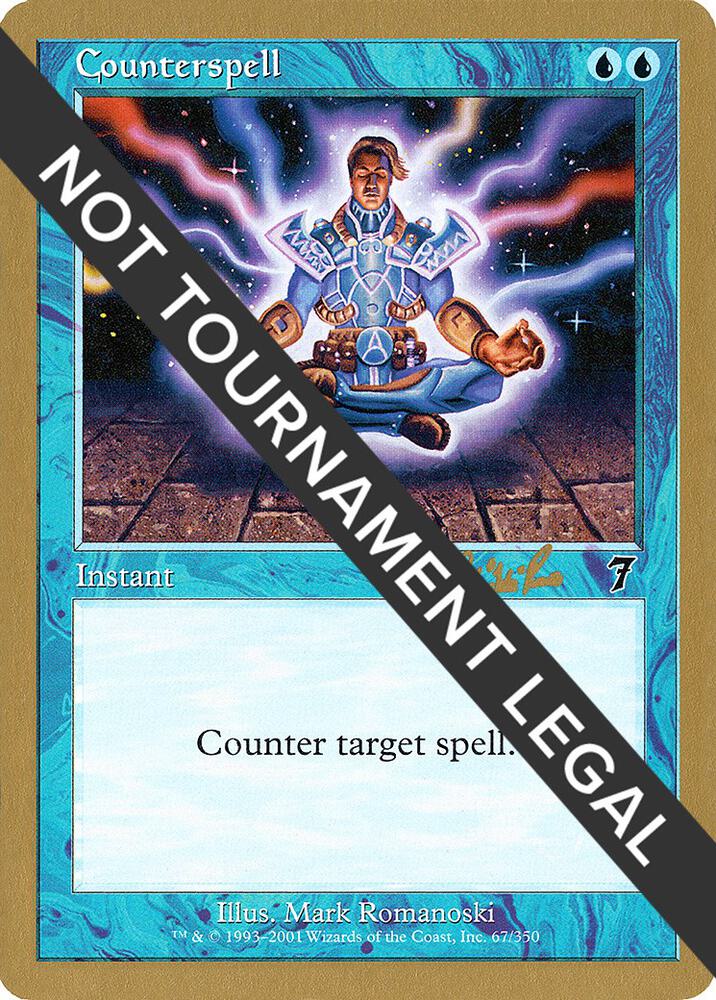 Counterspell 2002 Carlos Romao 7ED cr67/153 (World Championship Decks)  | Good Games Modbury