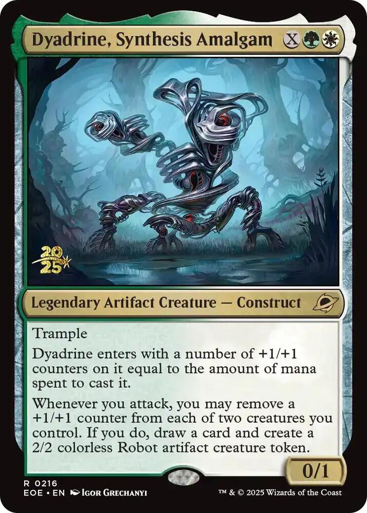 Dyadrine Synthesis Amalgam 216s/160 (Prerelease Cards)  - Foil | Good Games Modbury
