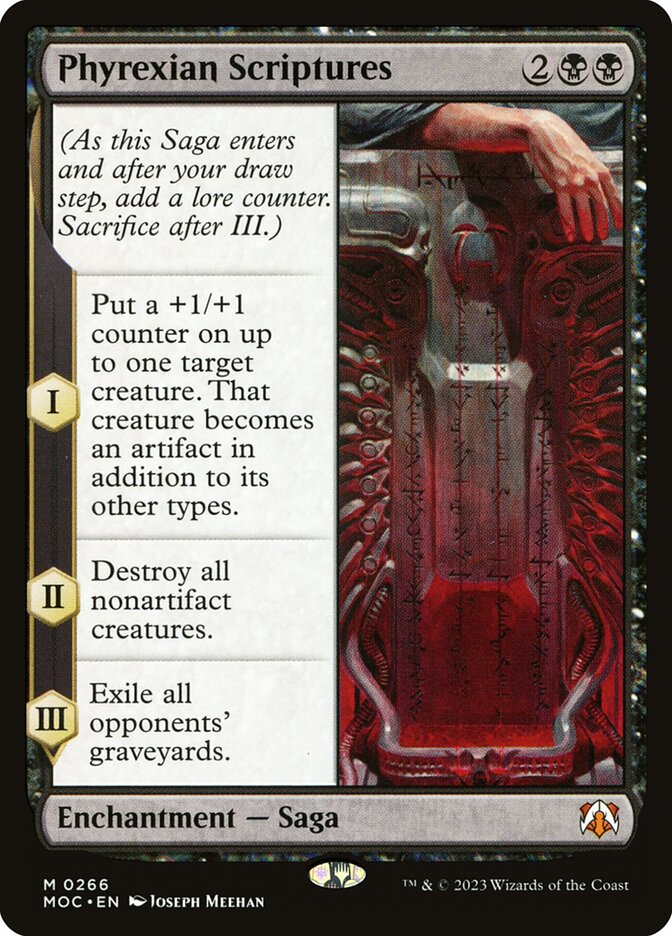Phyrexian Scriptures 266/444 (Commander: March of the Machine)  | Good Games Modbury