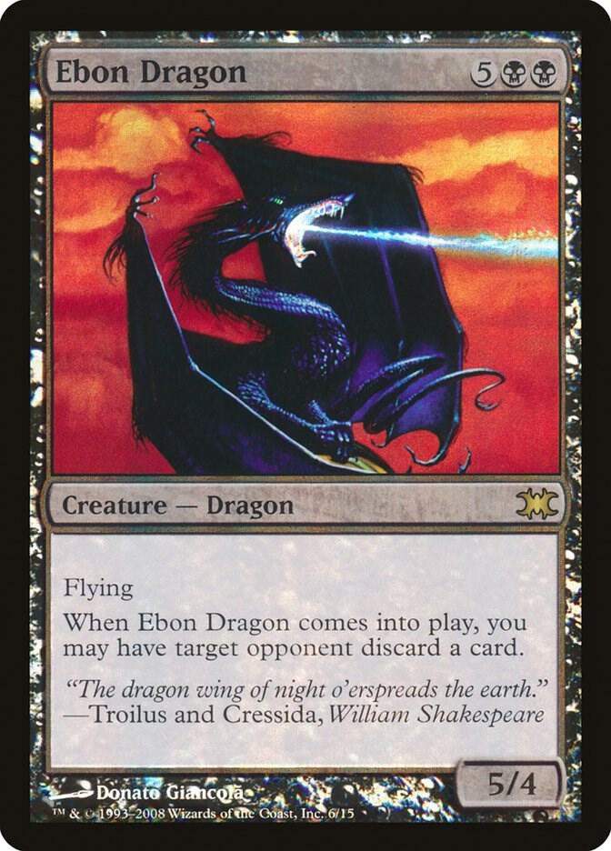 Ebon Dragon 6 (From the Vault: Dragons)  - Foil | Good Games Modbury