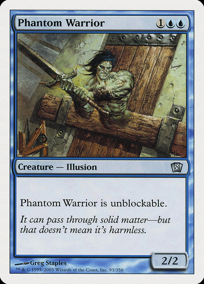 Phantom Warrior [Eighth Edition] | Good Games Modbury