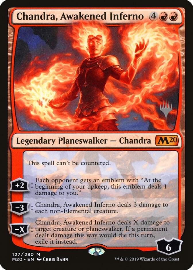 Chandra Awakened Inferno 127p/144 (Promo Pack: Core Set 2020)  | Good Games Modbury
