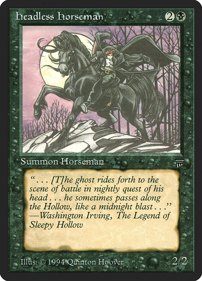 Headless Horseman 102/310 (Legends)  | Good Games Modbury