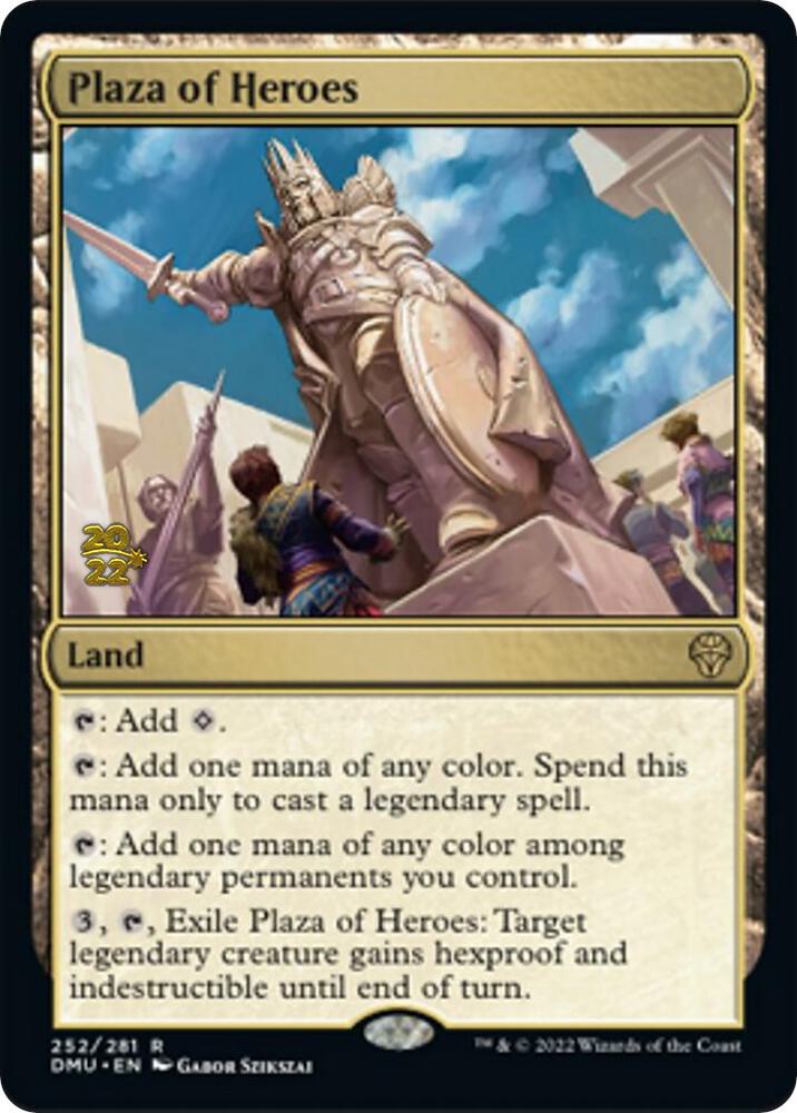 Plaza of Heroes 252s/161 (Prerelease Cards)  - Foil | Good Games Modbury