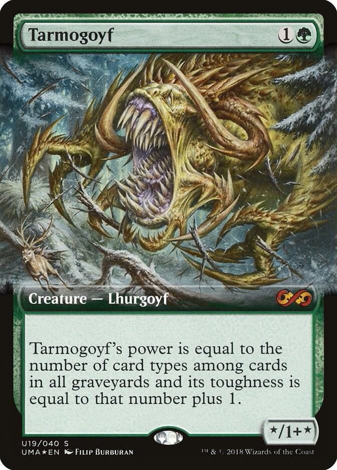 Tarmogoyf 19/40 (Ultimate Masters: Box Toppers)  - Foil | Good Games Modbury