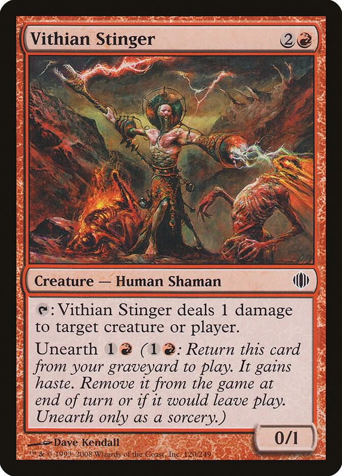 Vithian Stinger 120/249 (Shards of Alara)  - Foil | Good Games Modbury