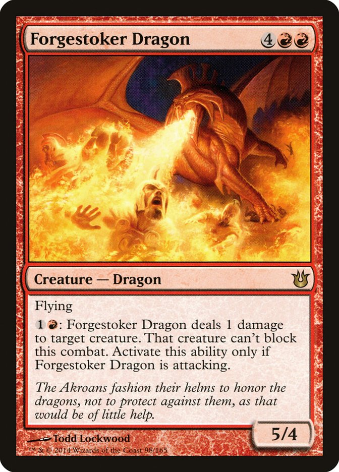 Forgestoker Dragon 98/165 (Born of the Gods)  | Good Games Modbury