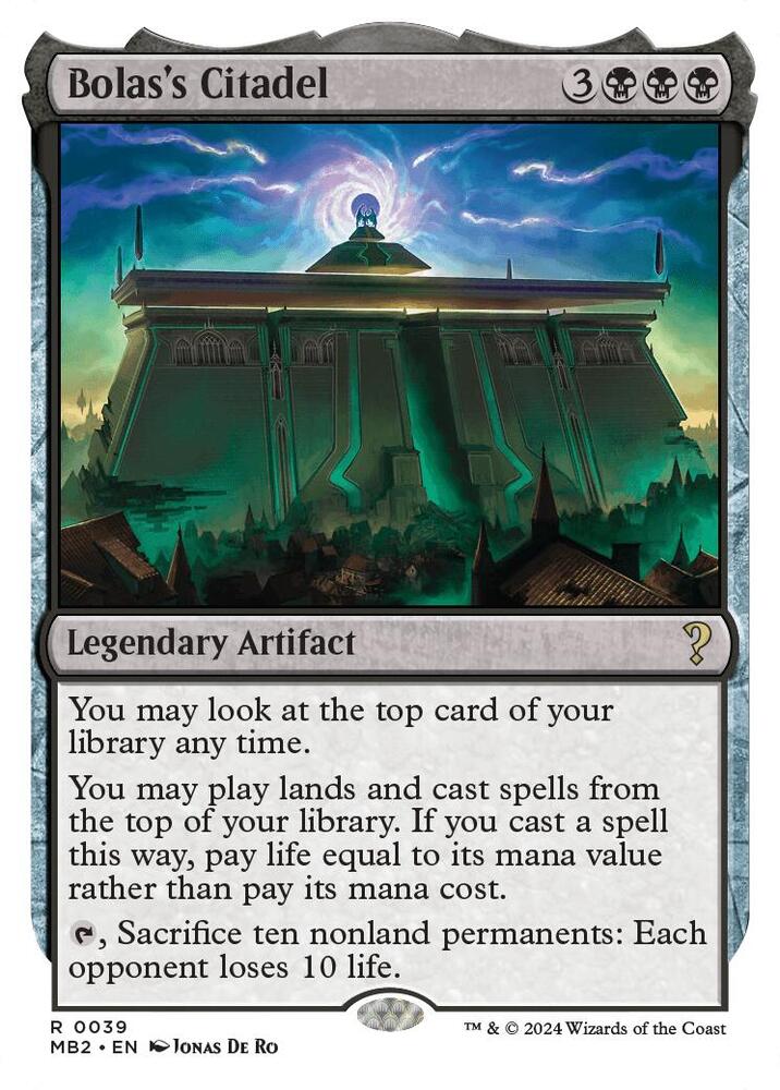 Bolas's Citadel 39/390 (Mystery Booster 2)  | Good Games Modbury