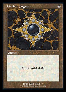 Orzhov Signet (Retro) [Secret Lair Drop Series] | Good Games Modbury