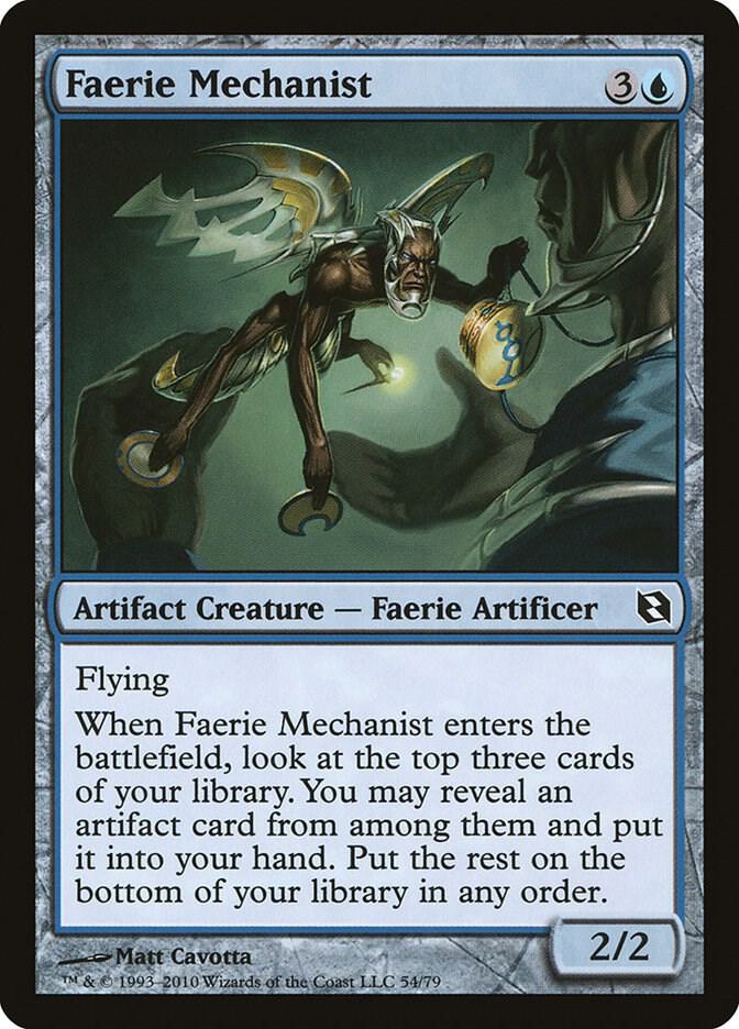 Faerie Mechanist 54/79 (Duel Decks: Elspeth vs. Tezzeret)  | Good Games Modbury