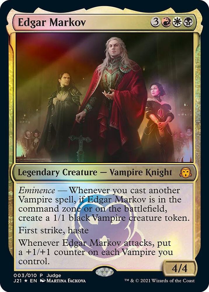 Edgar Markov 3 (Judge Promos)  - Foil | Good Games Modbury