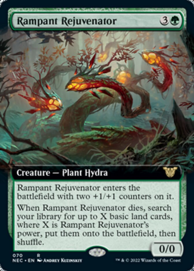 Rampant Rejuvenator (Extended Art) [Kamigawa: Neon Dynasty Commander] | Good Games Modbury