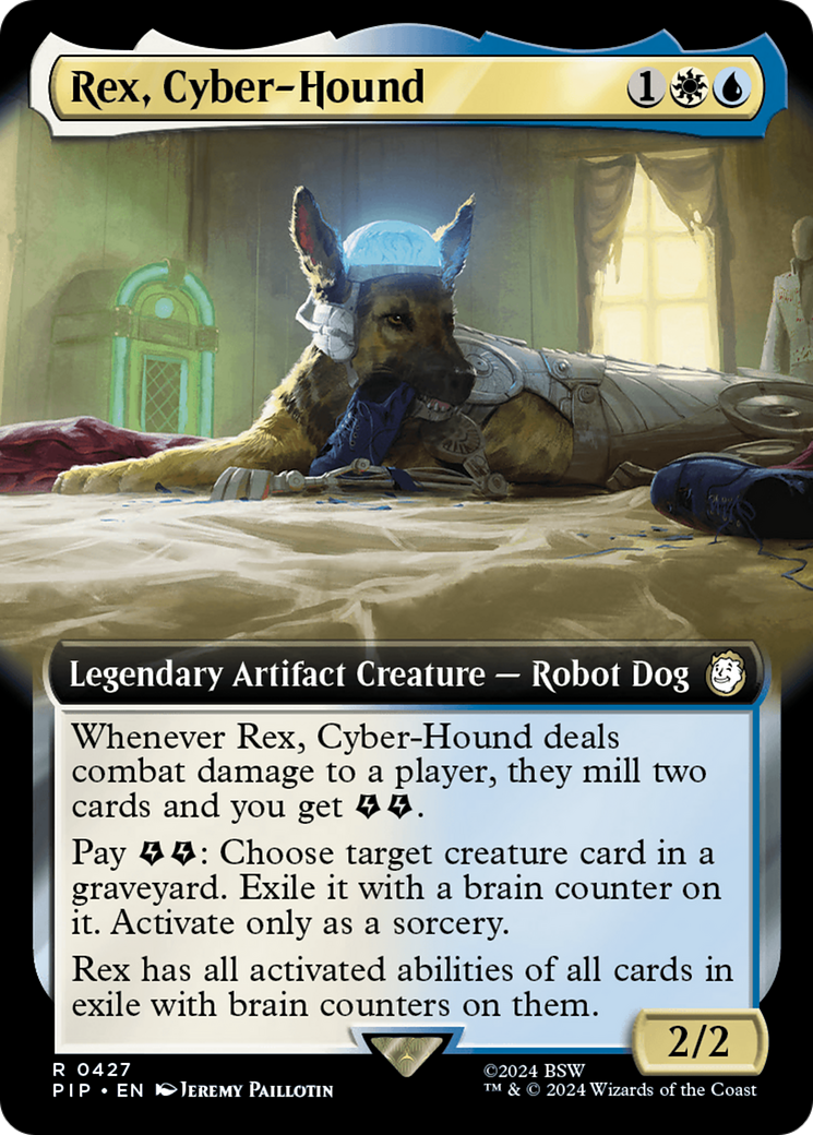 Rex, Cyber-Hound (Extended Art) [Fallout] | Good Games Modbury