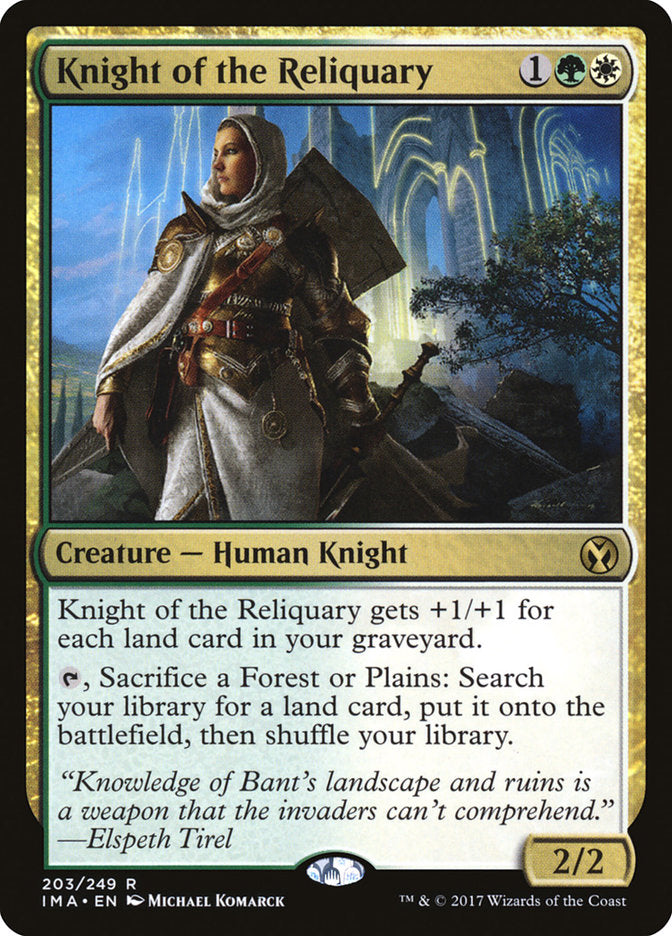 Knight of the Reliquary 203/249 (Iconic Masters)  - Foil | Good Games Modbury