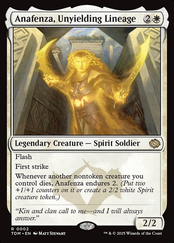 Anafenza, Unyielding Lineage 2 (Tarkir: Dragonstorm)  - Foil | Good Games Modbury