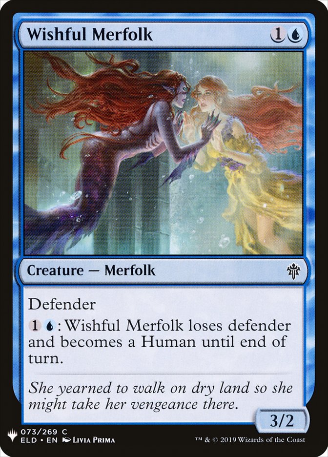 Wishful Merfolk [Mystery Booster] | Good Games Modbury