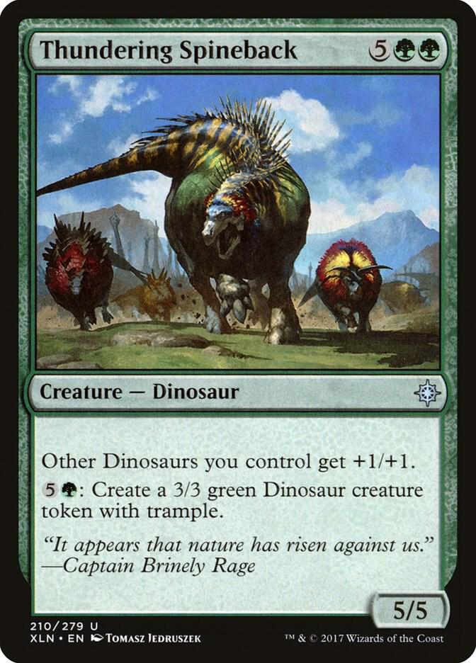 Thundering Spineback 210/279 (Ixalan)  | Good Games Modbury