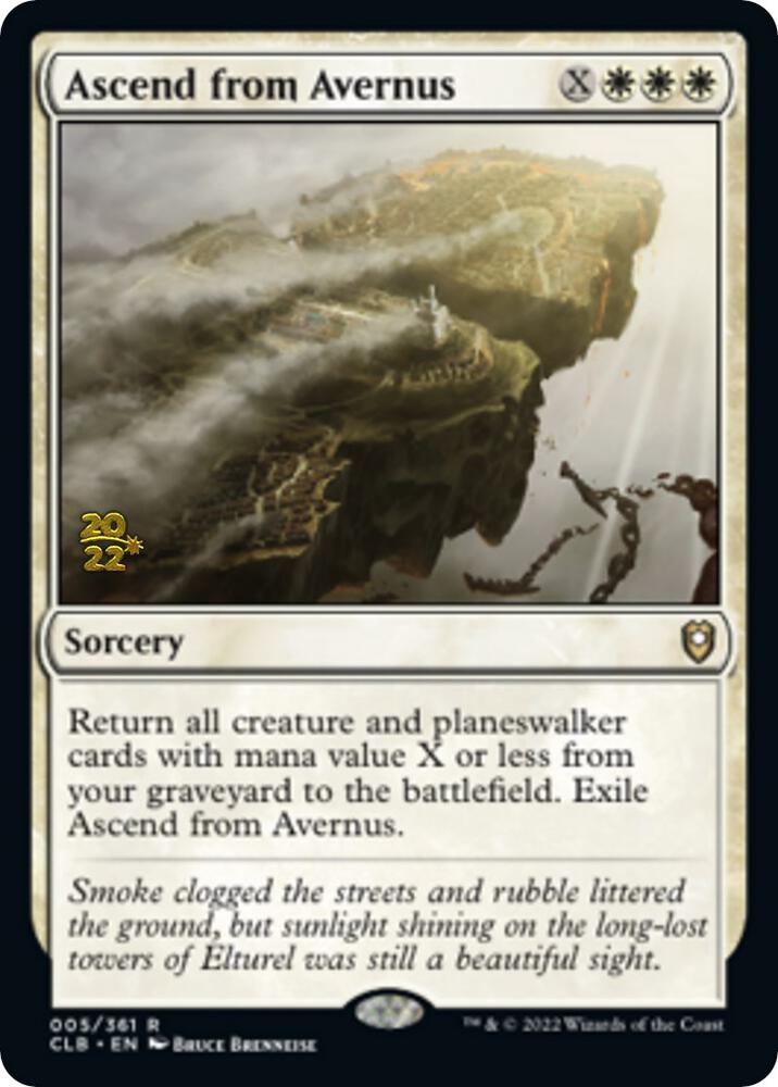 Ascend from Avernus 5s/108 (Prerelease Cards)  - PreRelease Foil | Good Games Modbury