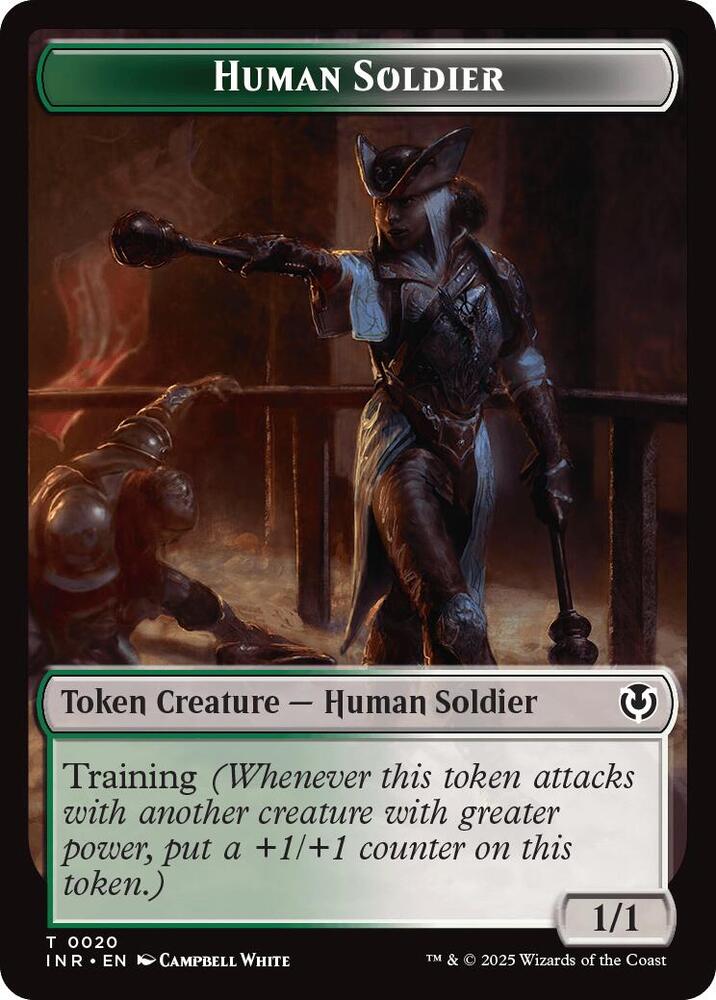 Human Soldier 0020 Emblem Tamiyo Field Researcher Double Sided Token 20 // 26 (Innistrad Remastered)  - Foil | Good Games Modbury