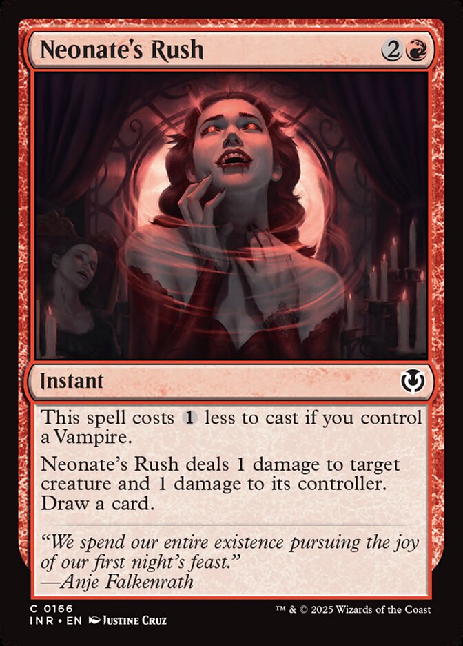 Neonate's Rush 166/287 (Innistrad Remastered)  - Foil | Good Games Modbury