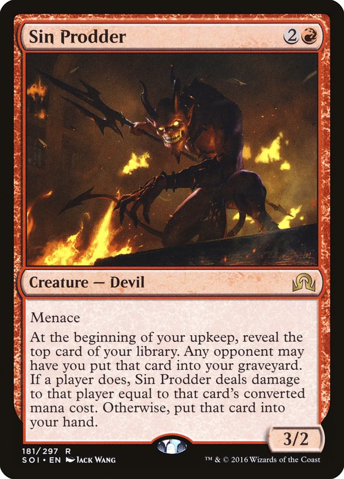 Sin Prodder [Shadows over Innistrad] | Good Games Modbury