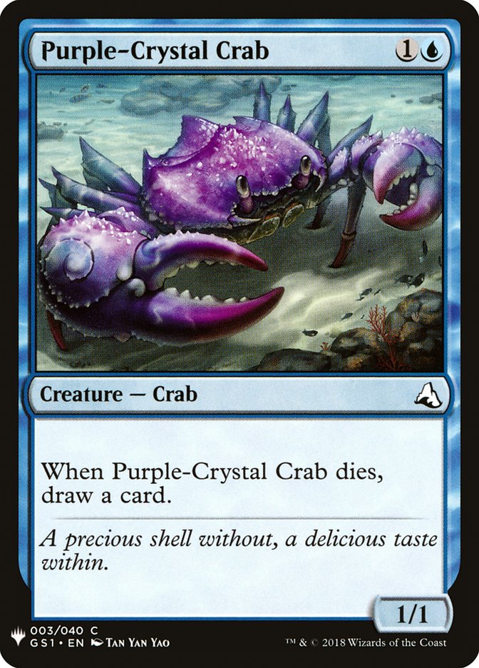 Purple-Crystal Crab [Mystery Booster] | Good Games Modbury