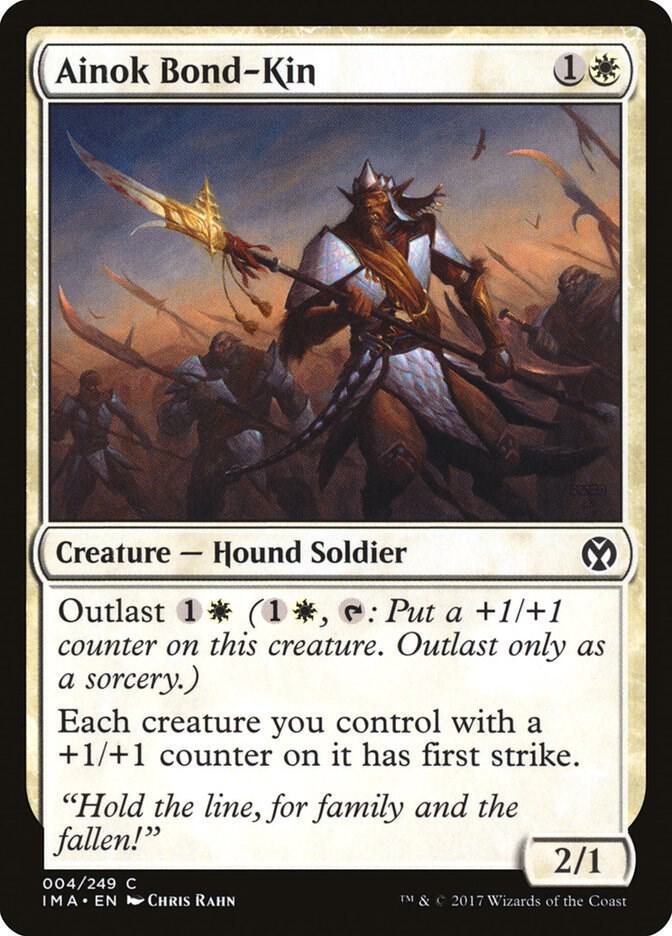 Ainok Bond-Kin 4/249 (Iconic Masters)  | Good Games Modbury
