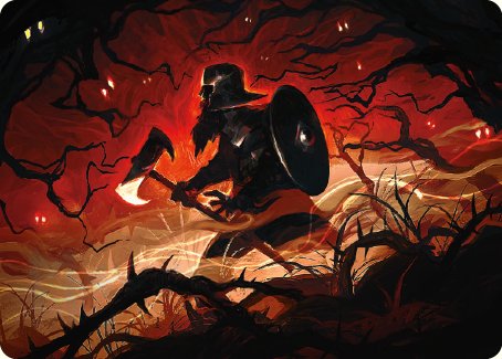 Gimli, Counter of Kills Art Card (44/81) [The Lord of the Rings: Tales of Middle-earth Art Series] | Good Games Modbury