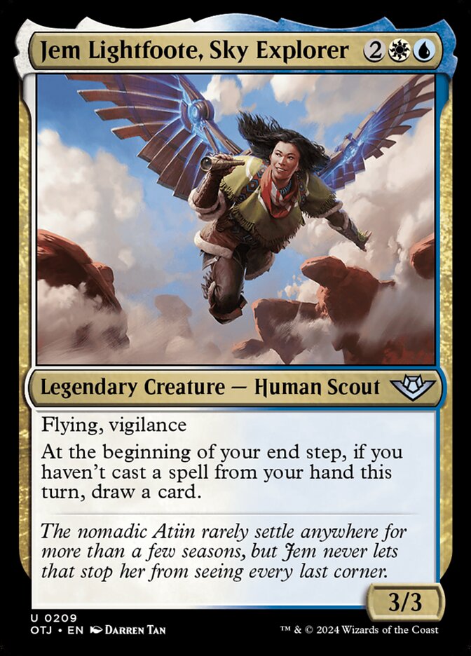 Jem Lightfoote, Sky Explorer 209/286 (Outlaws of Thunder Junction)  | Good Games Modbury