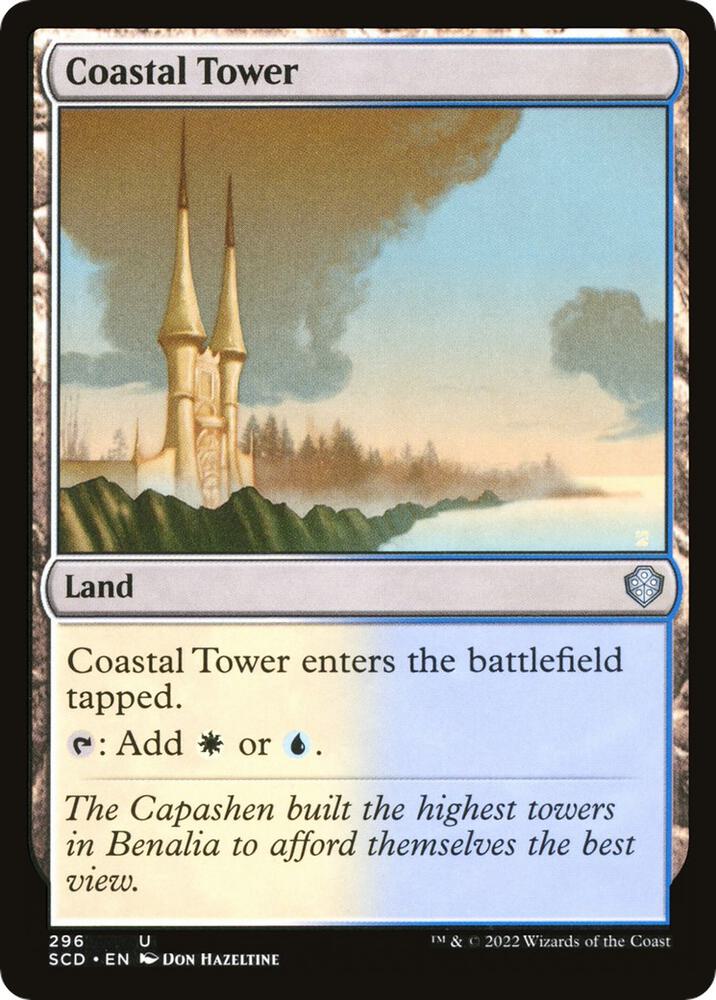 Coastal Tower 296/352 (Starter Commander Decks)  | Good Games Modbury